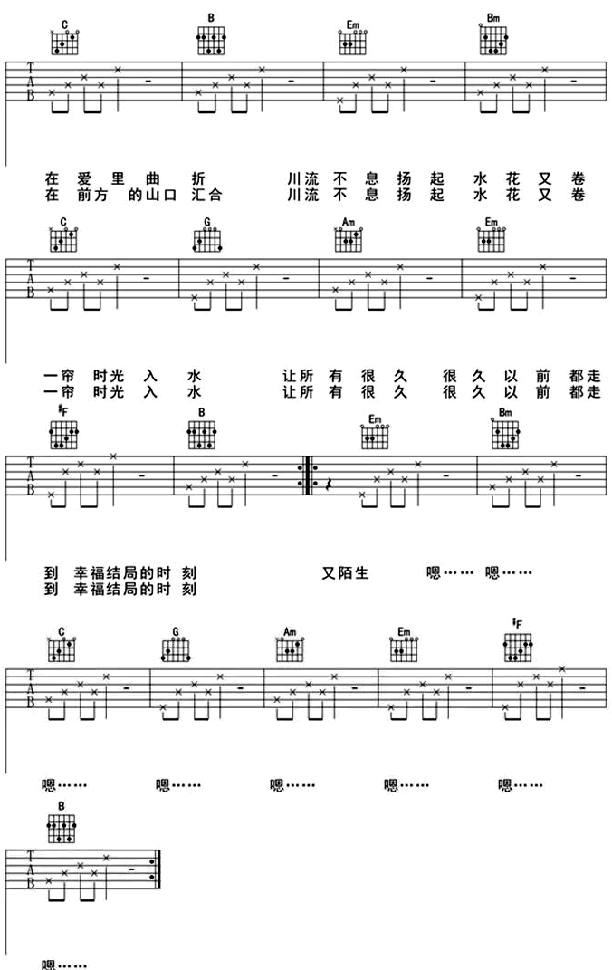 童話鎮-陳一發兒-图片吉他谱-3