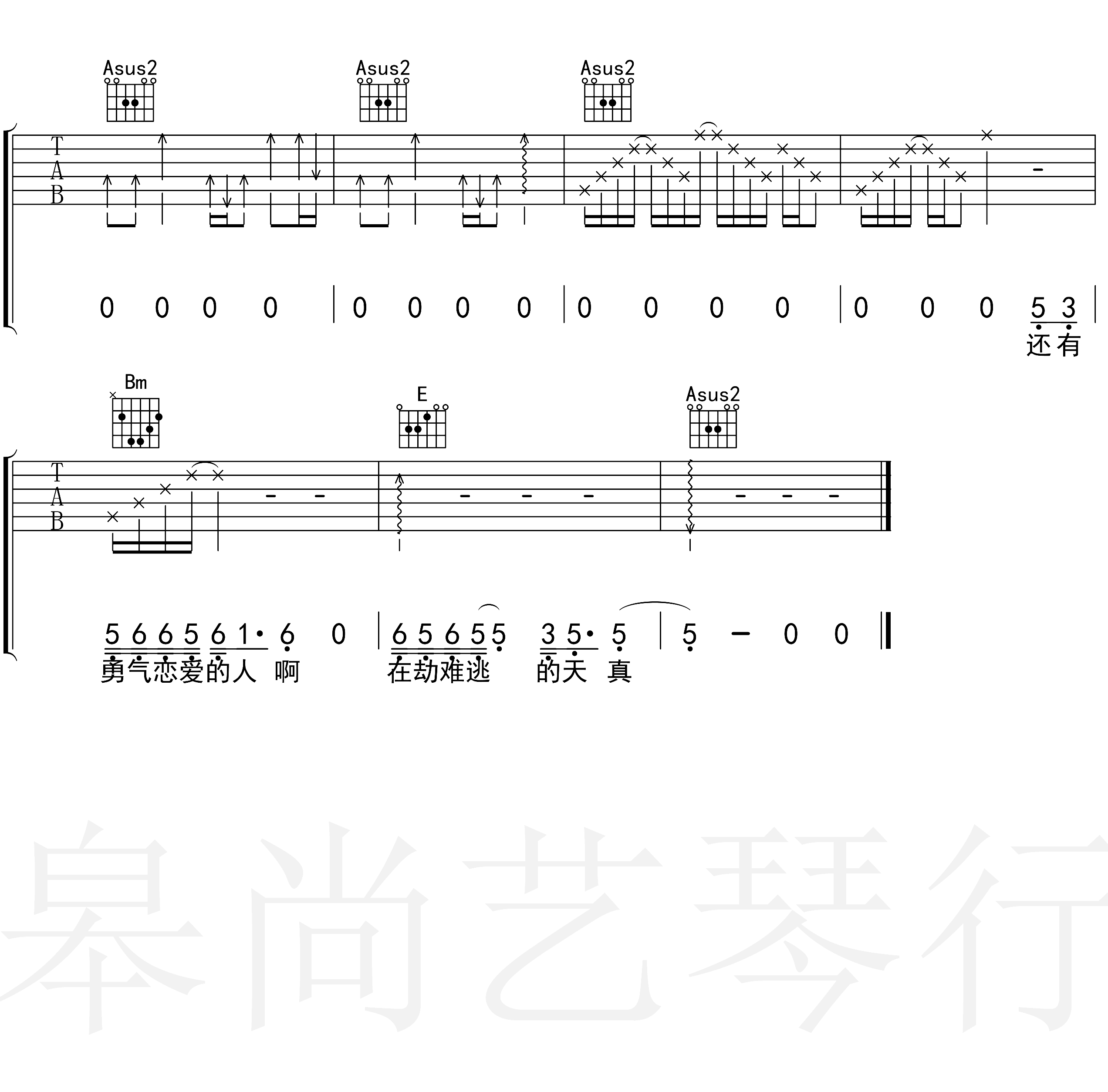 陸垚知馬俐-火星電臺-图片吉他谱-4